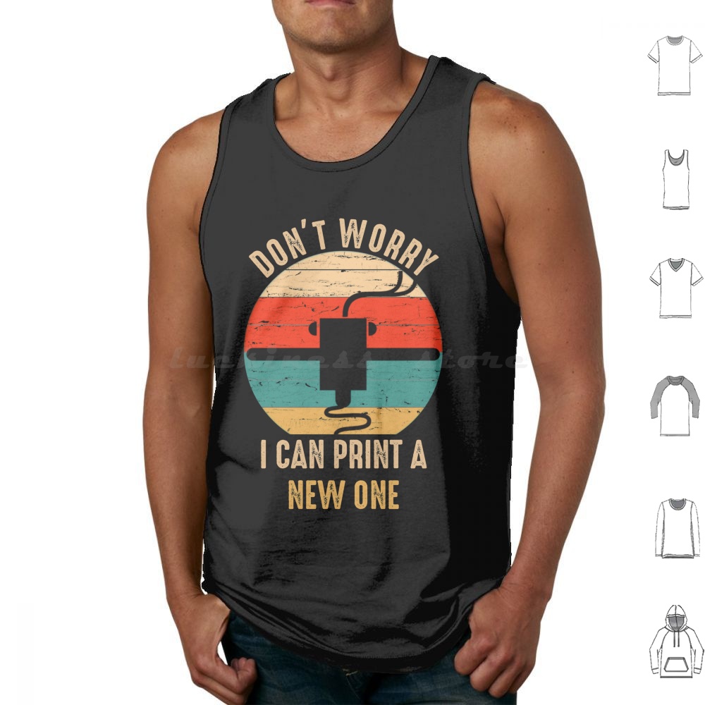 3D Printing Nerd - อย่ากังวล ฉันสามารถพิมพ์เสื้อกล้ามแบบใหม่ได้ เสื้อยืดพิมพ์ลายผ้าฝ้าย เครื่องพิมพ์ 3 มิติ