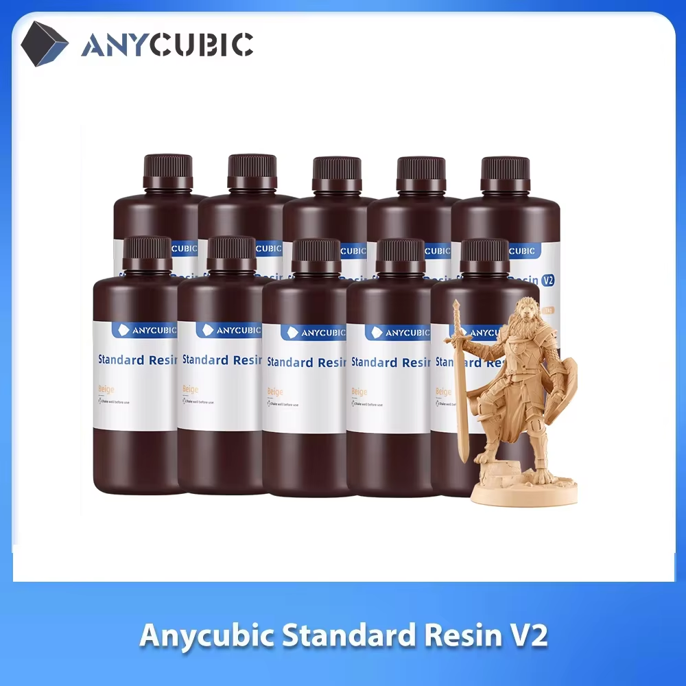 3D Printing Uv Sensitive Resin - ANYCUBIC มาตรฐานเรซิ่น V2 405nm UV เรซิ่นสําหรับ