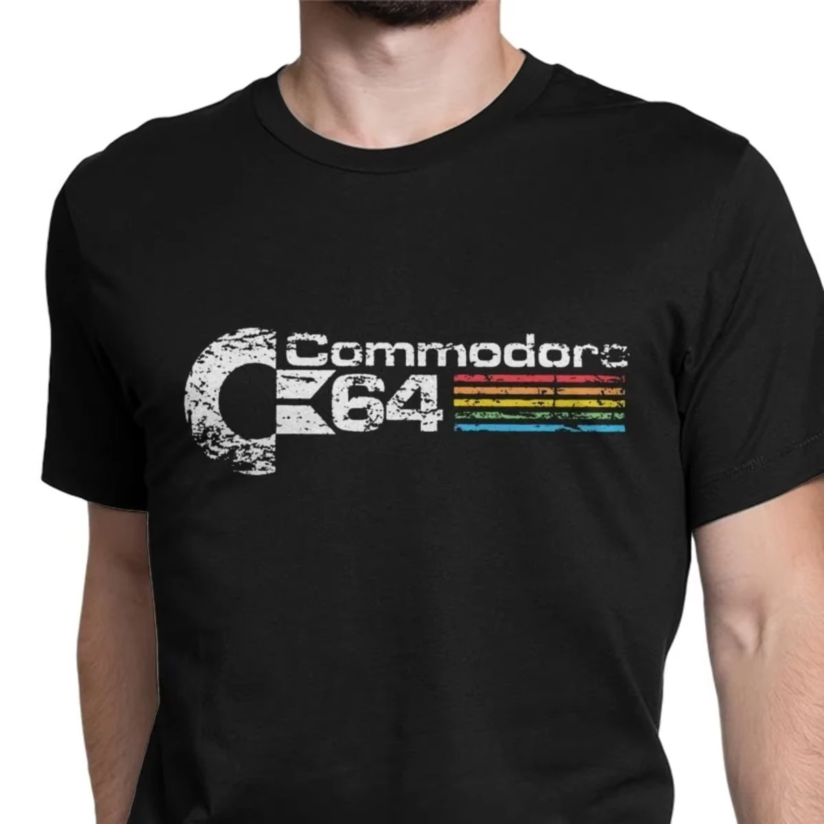 3D Printing Nerd - เสื้อยืดคอตตอนแท้ลายคอมโมดอร์ 64 ย้อนยุค ปี 2026 รุ่นใหม่
