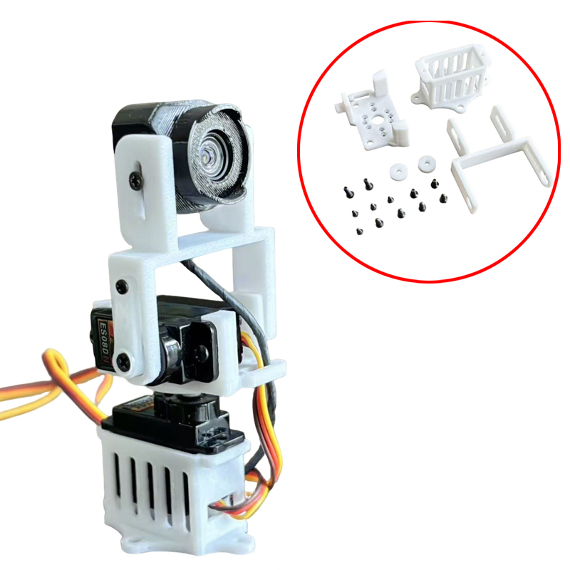 3D Printing X Axis - ชุดขายึดกิมบอลแบบสองแกน 1 ชุด ขนาด 19x19 มม.