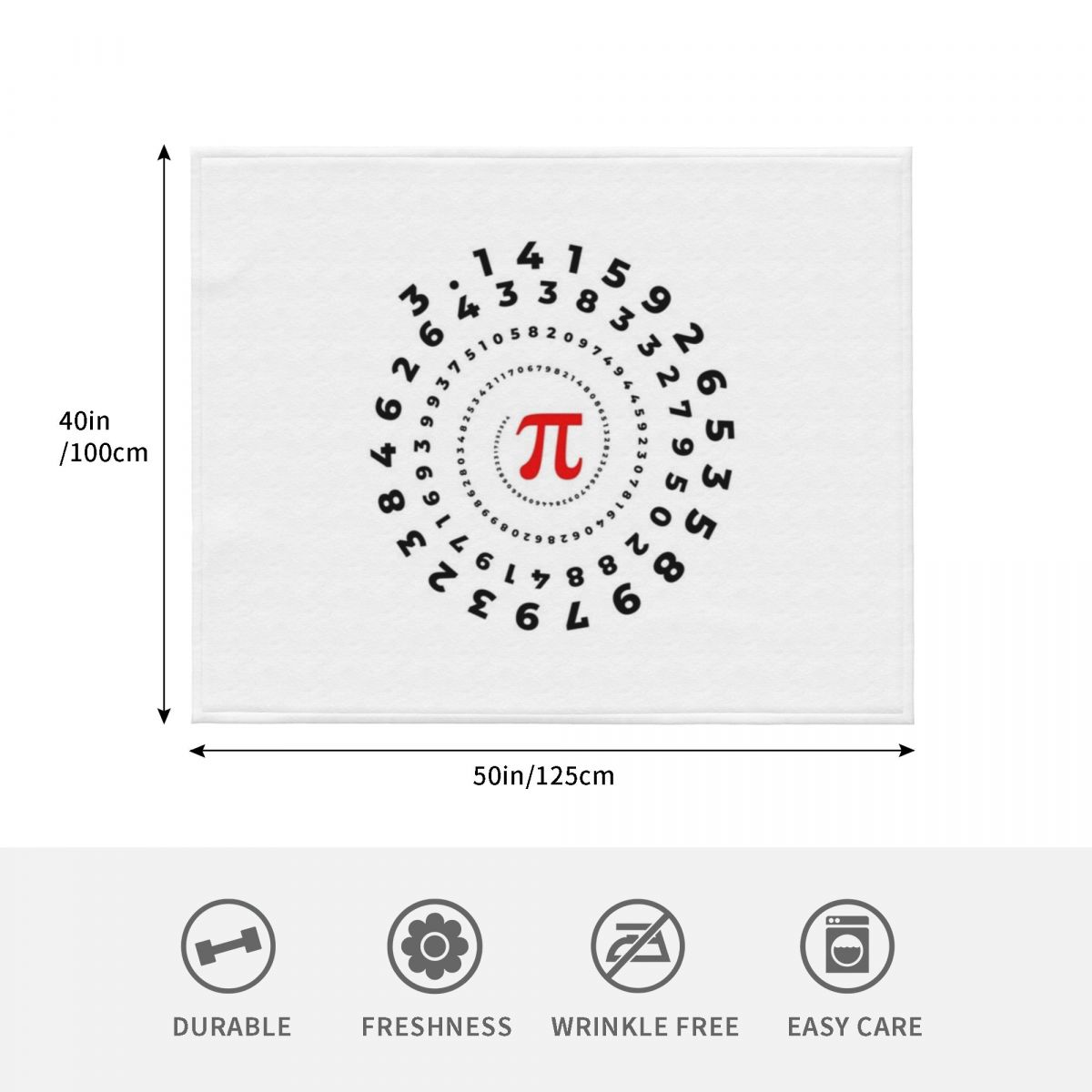 สุขสันต์วันไพไอ ผ้าห่มลายสัญลั - 3D Printing Nerd บทวิจารณ์และราคา