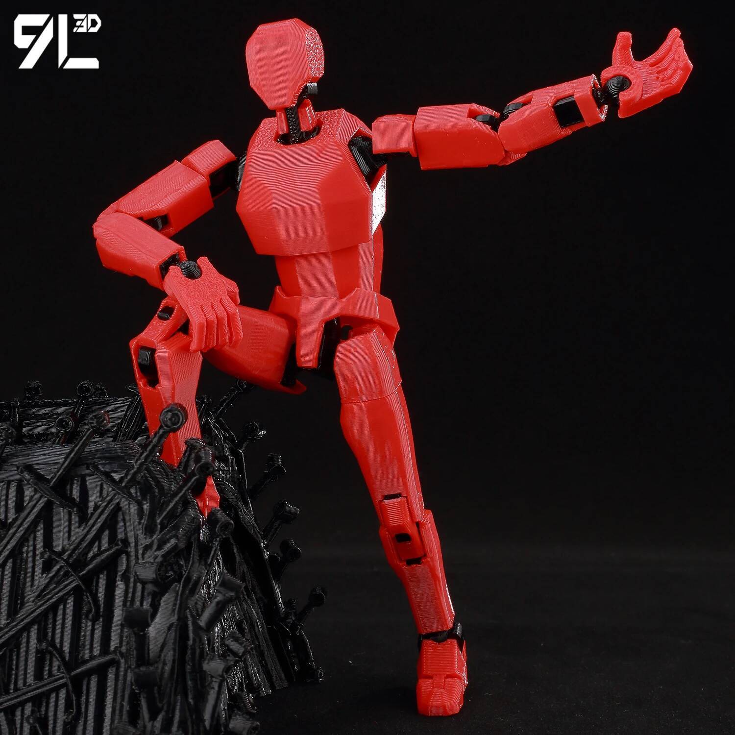 ฟิกเกอร์แอคชั่น 9L3D พิมพ์ 3 ม - 3D Printing Mockup บทวิจารณ์และราคา