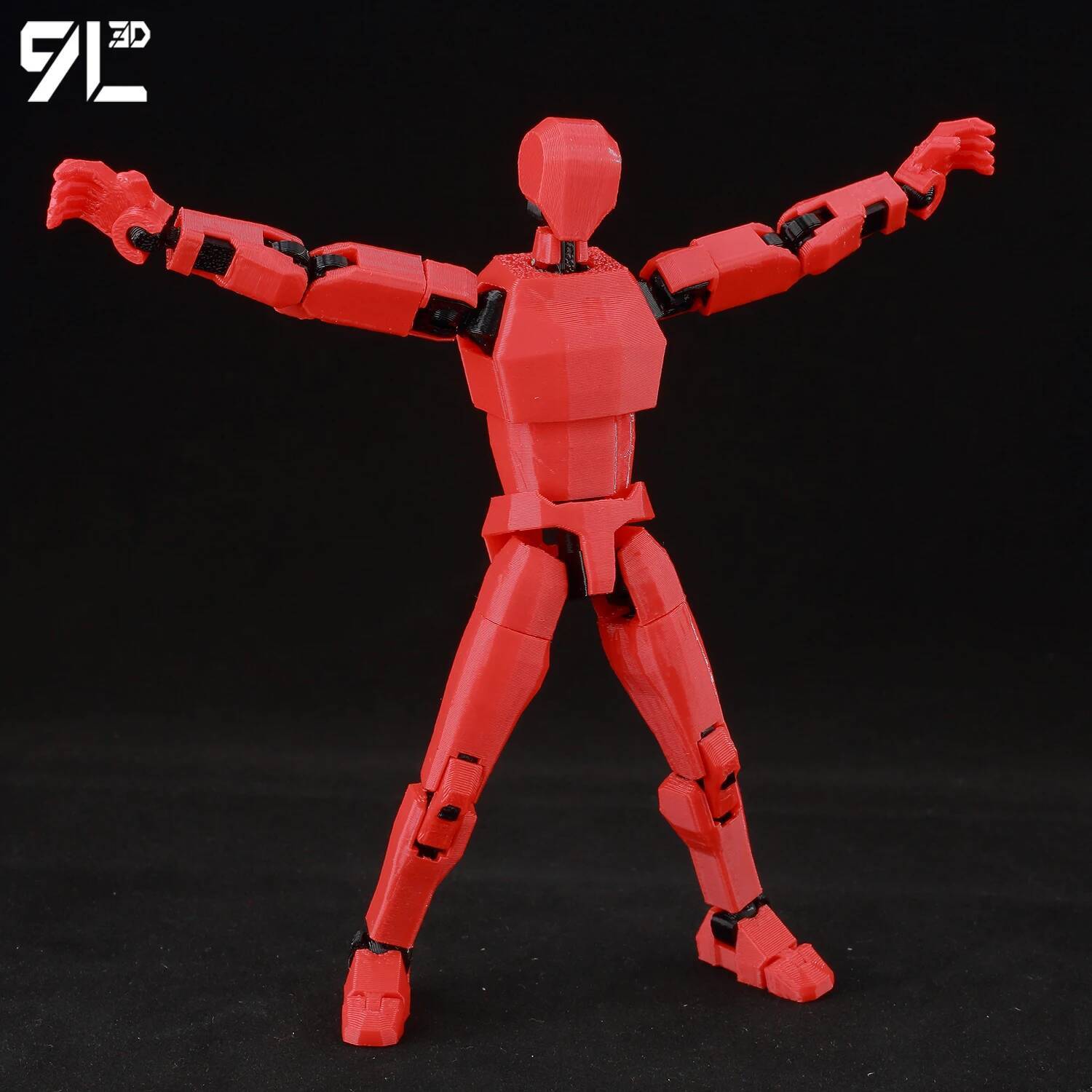ฟิกเกอร์แอคชั่น 9L3D พิมพ์ 3 ม - 3D Printing Mockup บทวิจารณ์และราคา