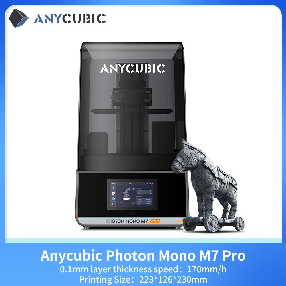 ANYCUBIC Photon Mono M7 Pro เค - 3D Printing Uv Sensitive Resin บทวิจารณ์และราคา