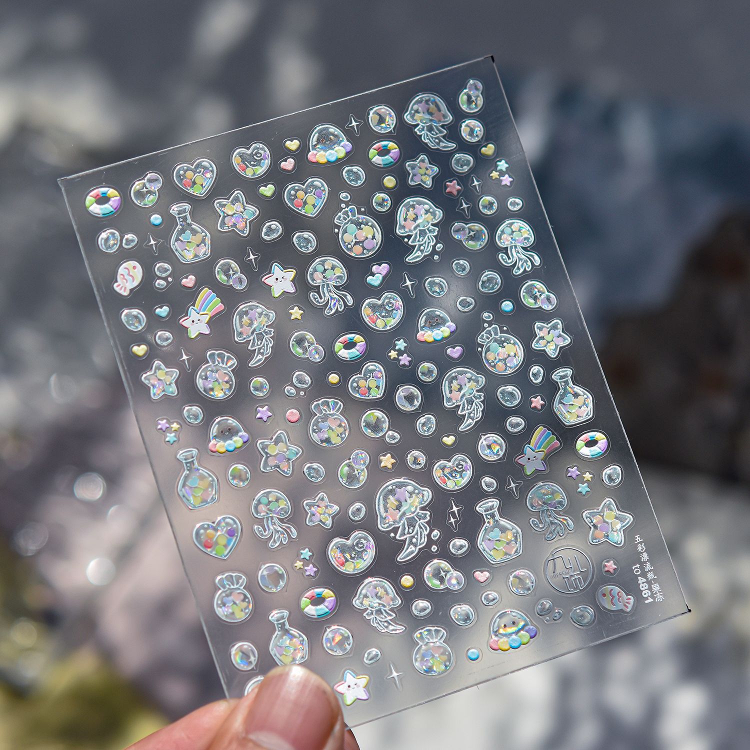 สติกเกอร์ติดเล็บลายดริฟท์หลากส - 3D Printing Epoxy Resin บทวิจารณ์และราคา