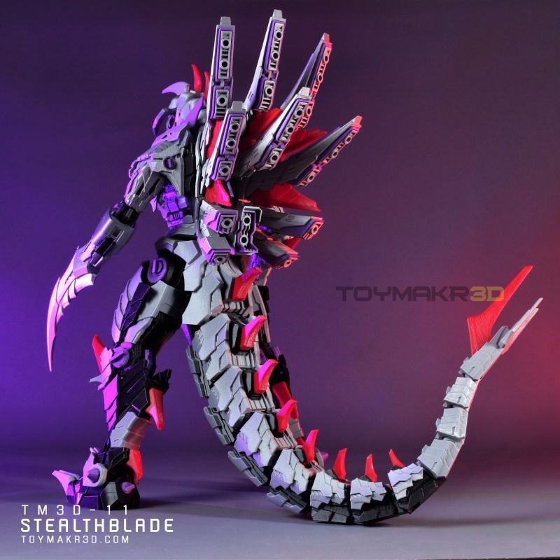 สัตว์ประหลาดเชิงกลแบบก้องพิมพ์ - 3D Printing Hidden Blade บทวิจารณ์และราคา