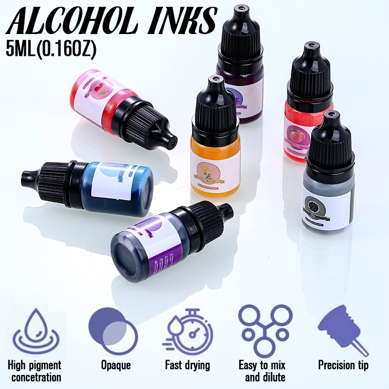 สีผสมเรซิ่นอีพ็อกซี่ 24 สีสดใส - 3D Printing Epoxy Resin บทวิจารณ์และราคา