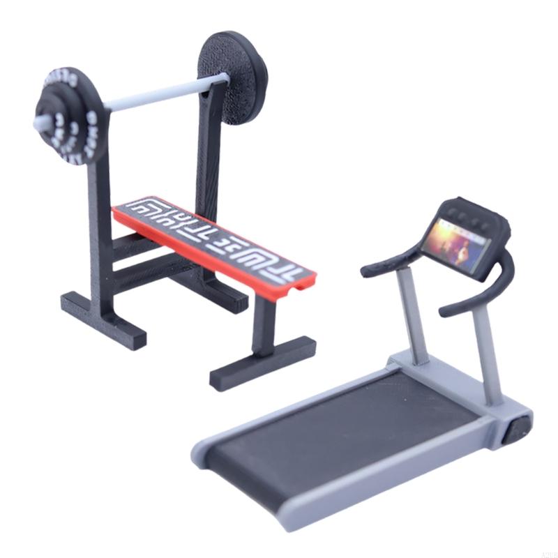 1/12 Scale Miniature GYM อุปกร - 3D Printing House บทวิจารณ์และราคา