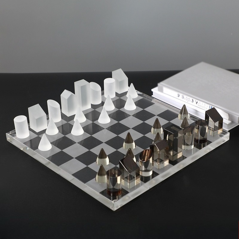ของตกแต่งกระดานหมากรุกคริสตัลฝ - 3D Printing Chess บทวิจารณ์และราคา