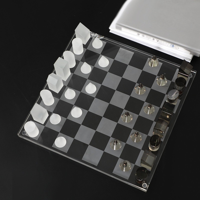 ของตกแต่งกระดานหมากรุกคริสตัลฝ - 3D Printing Chess บทวิจารณ์และราคา