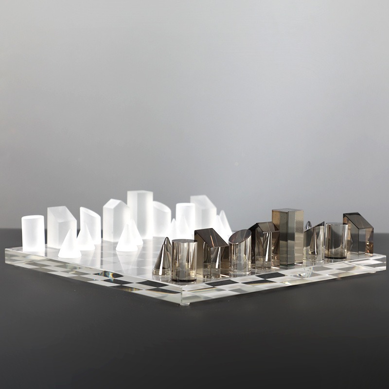 ของตกแต่งกระดานหมากรุกคริสตัลฝ - 3D Printing Chess บทวิจารณ์และราคา