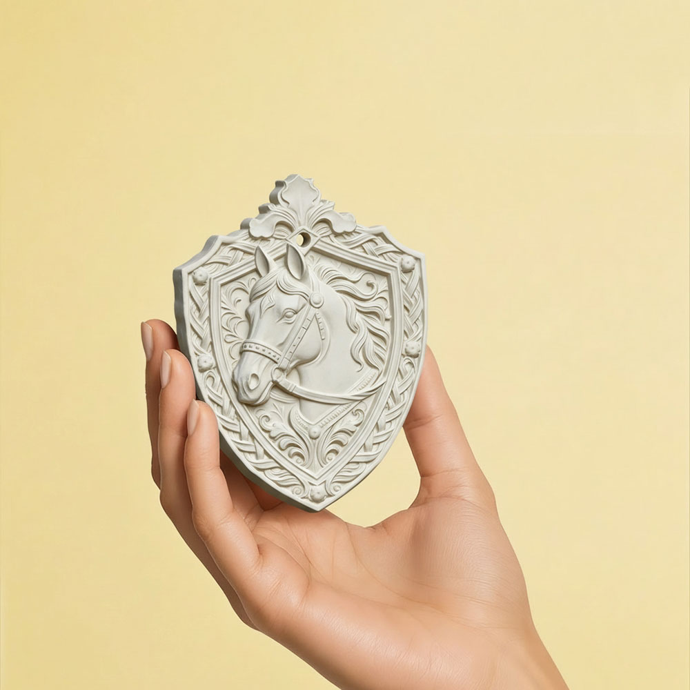 แม่พิมพ์ซิลิโคนลายโล่หัวม้าวิน - 3D Printing Epoxy Resin บทวิจารณ์และราคา
