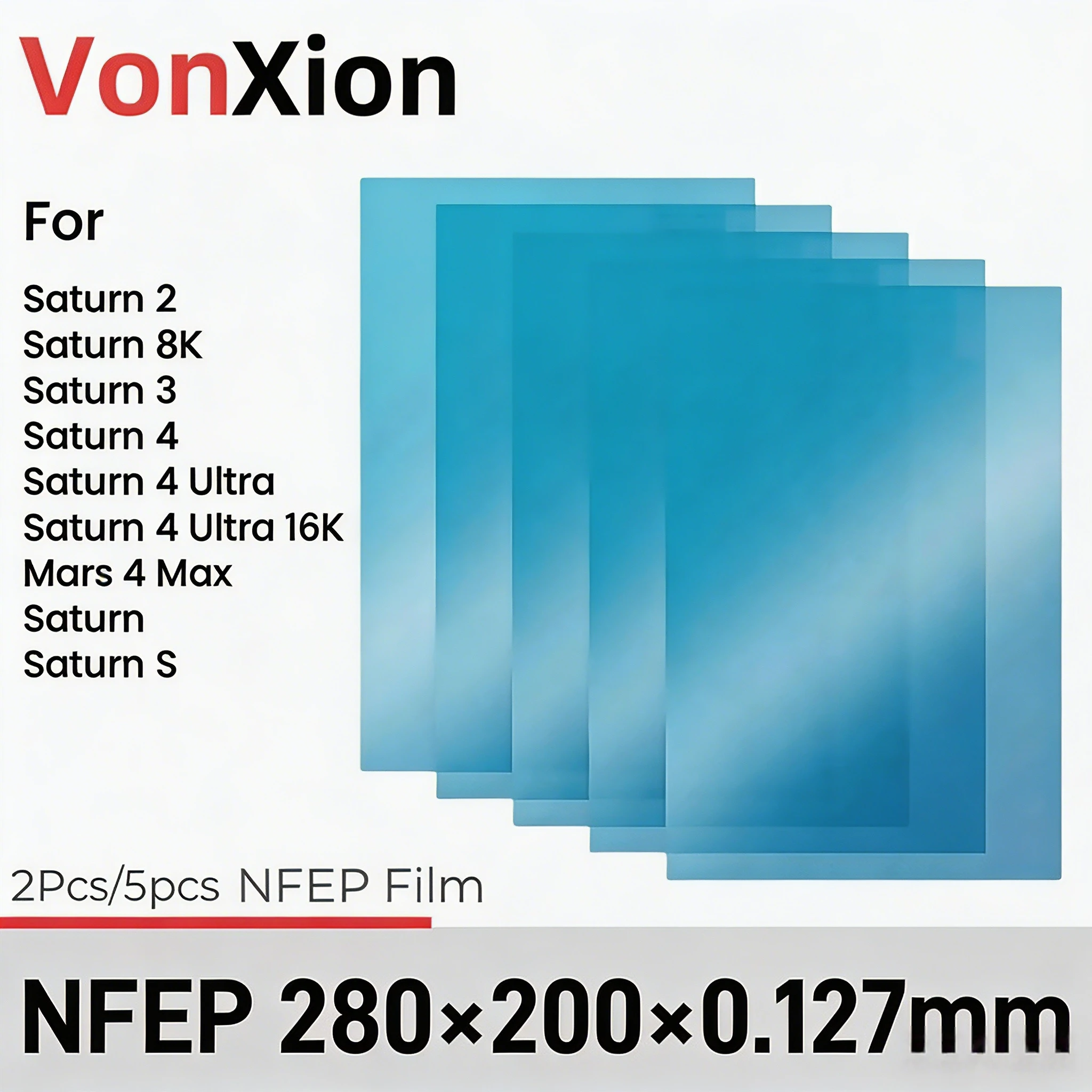 ฟิล์มปล่อยกาว Vonxion NFEP ขนา - 3D Printer Resin บทวิจารณ์และราคา