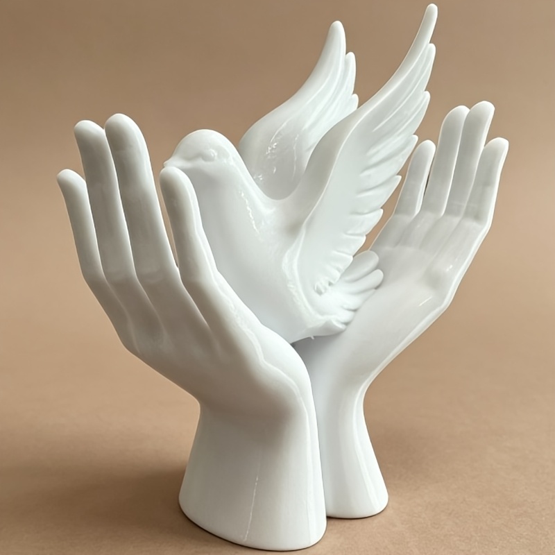 รูปปั้นมือสัญลักษณ์สันติภาพ 1  - 3D Printing Mockup บทวิจารณ์และราคา