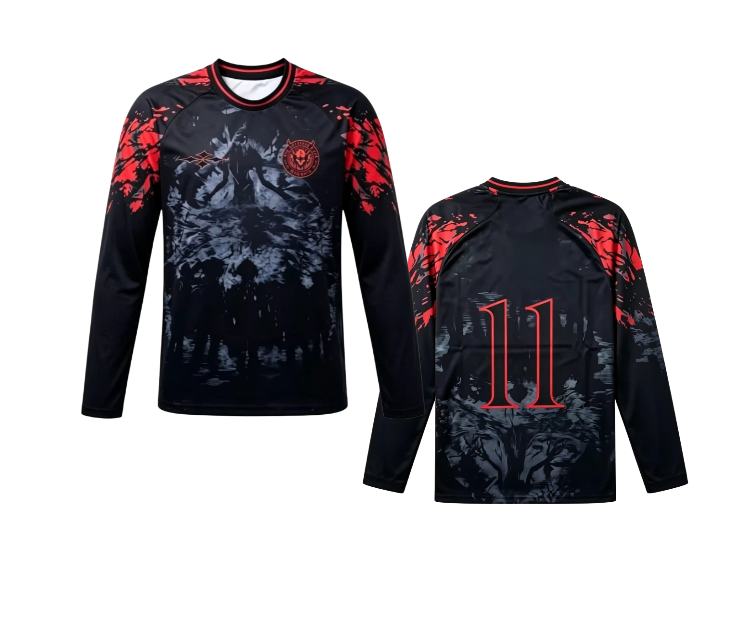 เสื้อยืดแขนยาวพิมพ์ลายเงาปีศาจ - 3D Printing Kpop บทวิจารณ์และราคา