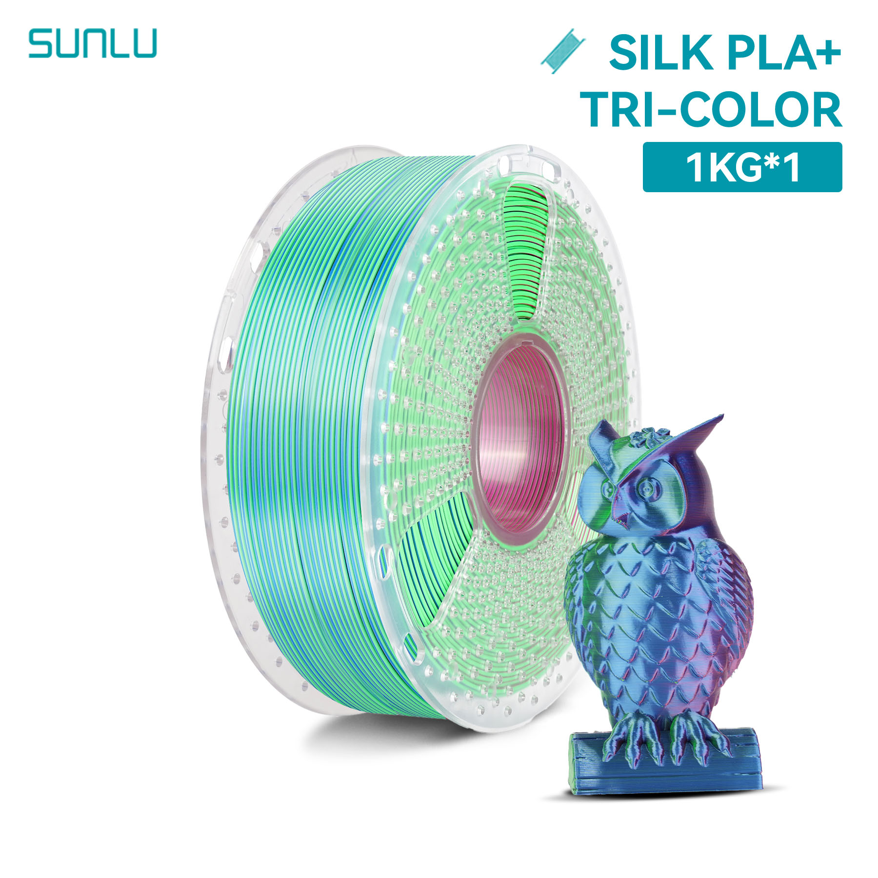 SUNLU Silk PLA Plus เส้นใยพิมพ - Abs Filament Spool บทวิจารณ์และราคา