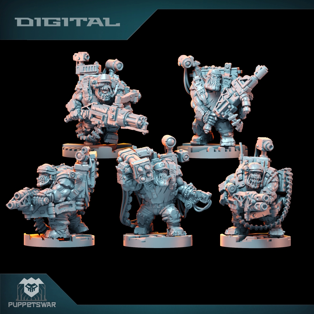 Orc Ultimate Badasses Squad, ฟ - 3D Printing Resin บทวิจารณ์และราคา