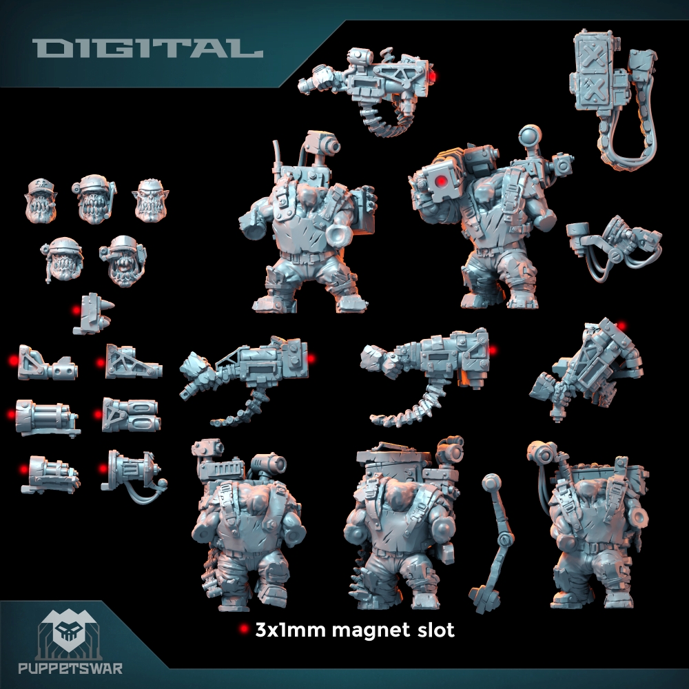 Orc Ultimate Badasses Squad, ฟ - 3D Printing Resin บทวิจารณ์และราคา