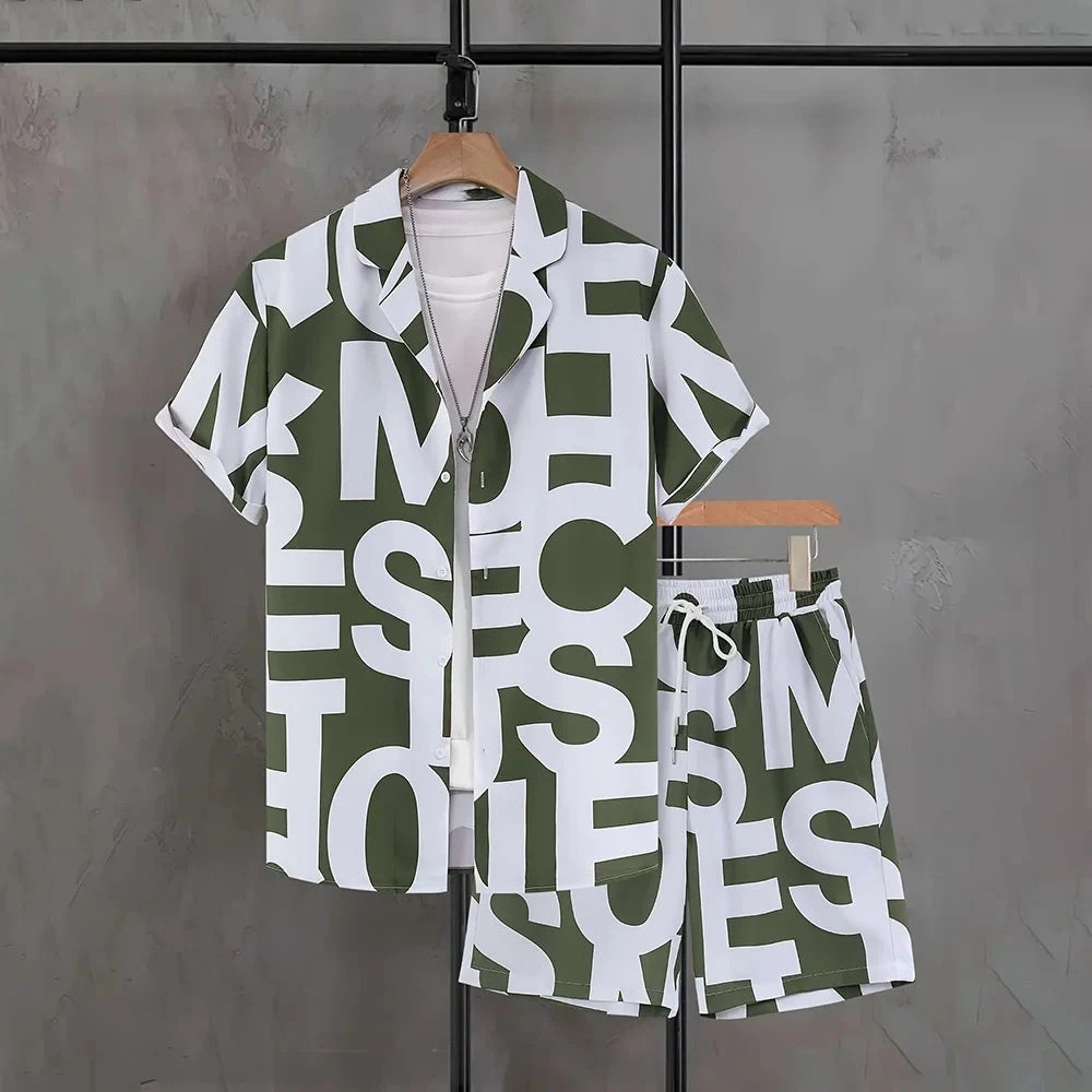 ชุดเสื้อเชิ้ตฮาวายและกางเกงขาส - 3D Printing Kpop บทวิจารณ์และราคา