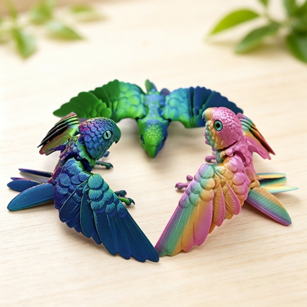 โมเดลนกแก้วน่ารักพิมพ์ 3 มิติ  - 3D Printing Mockup บทวิจารณ์และราคา