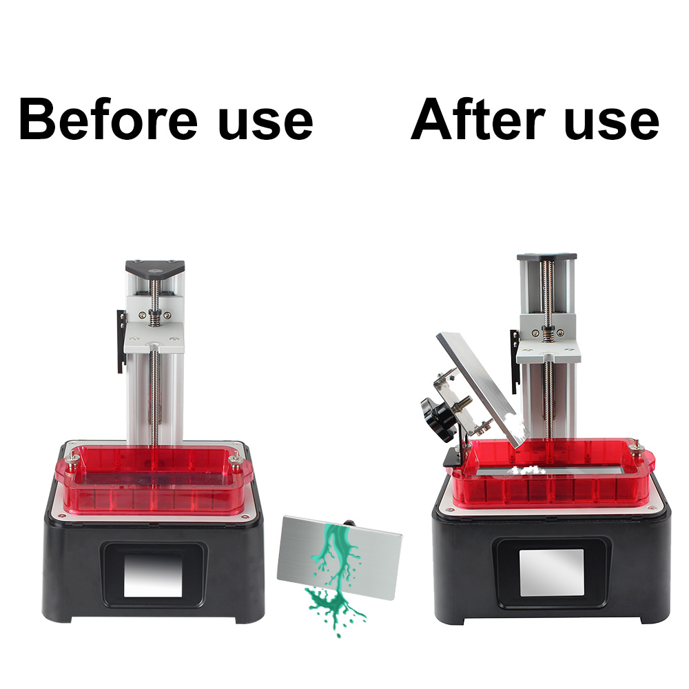 3D เครื่องพิมพ์โลหะเรซิ่น Ligh - 3D Printing Waste บทวิจารณ์และราคา