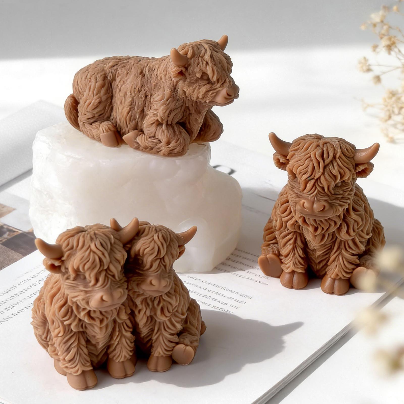 แม่พิมพ์ซิลิโคนรูปวัวไฮแลนด์ ใ - 3D Printing Epoxy Resin บทวิจารณ์และราคา