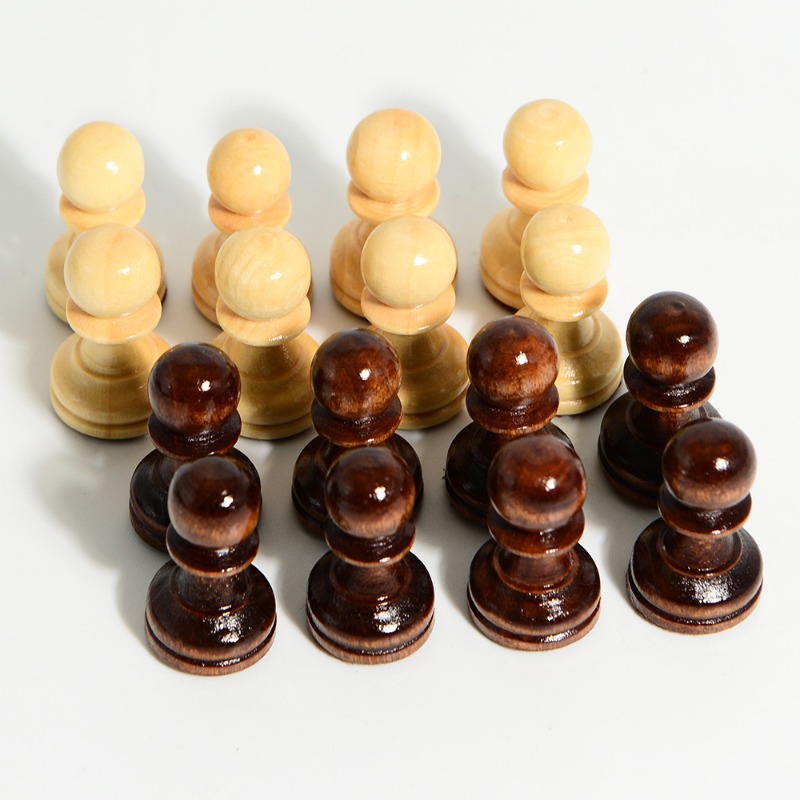 ตัวหมากรุก Staunton ทำจากไม้ ค - 3D Printing Chess บทวิจารณ์และราคา