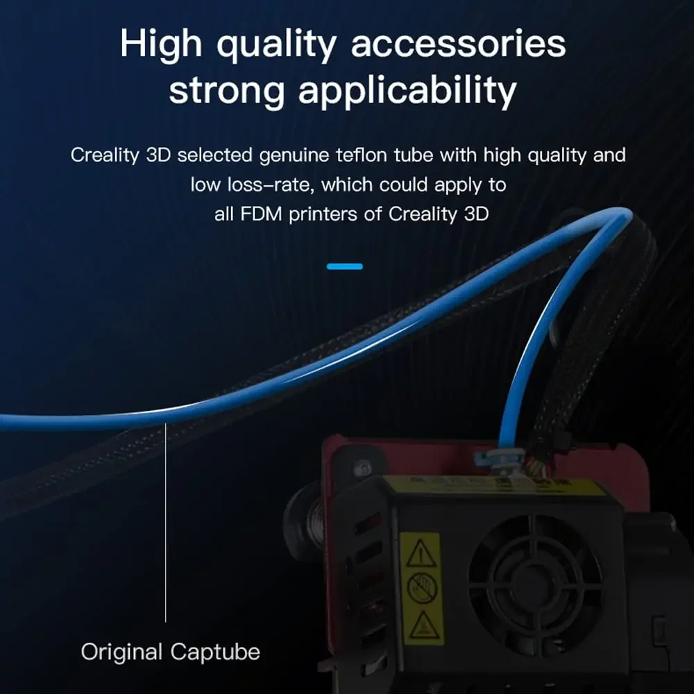 CREALITY สำหรับท่อ PTFE ของ Ca - 3D Printing Pdf บทวิจารณ์และราคา