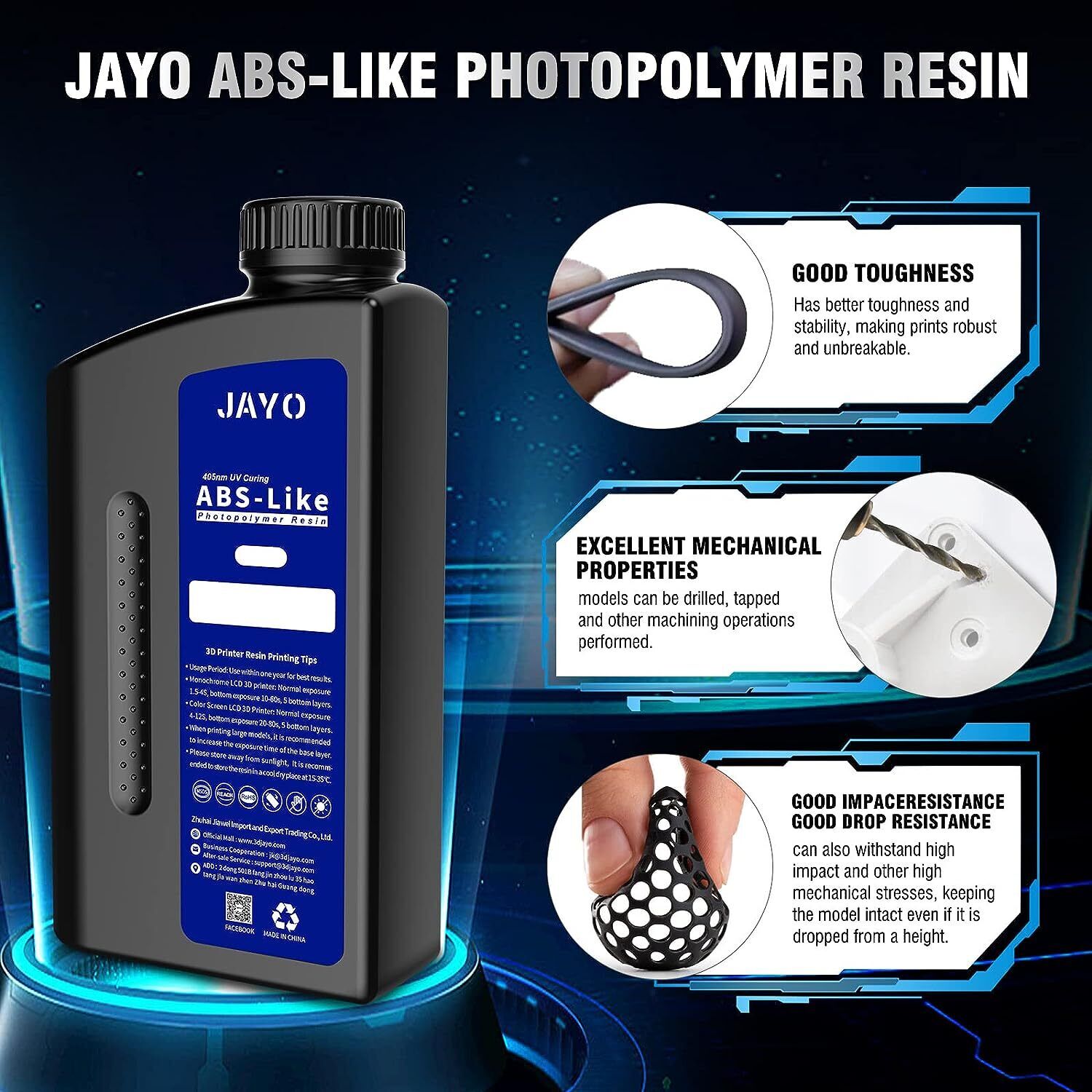 เรซิ่นโฟโตโพลิเมอร์สำหรับพิมพ์ - 3D Printing Uv Sensitive Resin บทวิจารณ์และราคา