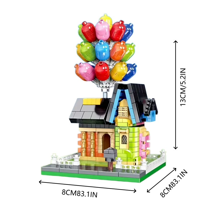 บล็อกประกอบบ้านบอลลูนสีรุ้ง, บ - 3D Printing House บทวิจารณ์และราคา