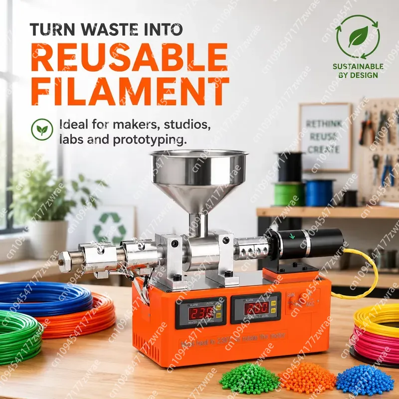 เครื่องรีไซเคิลเศษเส้นใยพิมพ์  - 3D Printing Waste บทวิจารณ์และราคา