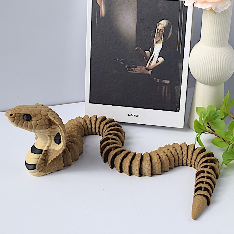 2027**รูปปั้นงูคิงคอบร้าที่พิม - 3D Printing For Dummies บทวิจารณ์และราคา