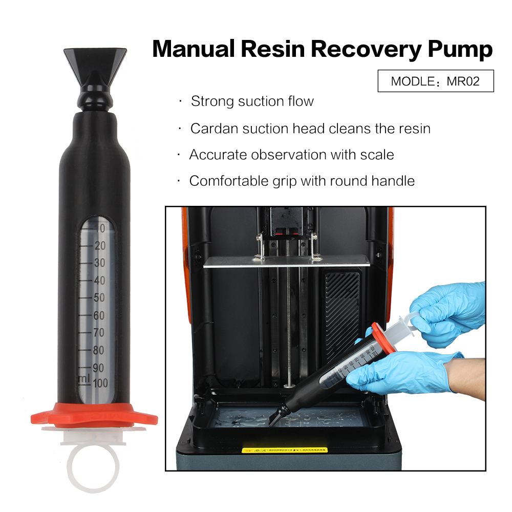 MR02 3D Prpnter รีไซเคิลเครื่อ - 3D Printing Uv Sensitive Resin บทวิจารณ์และราคา