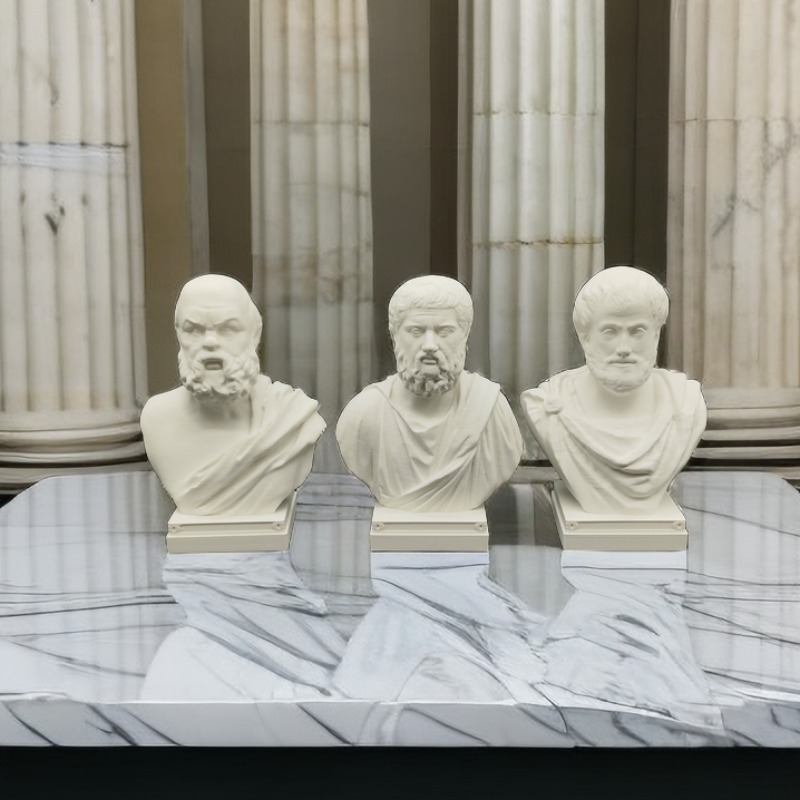 โมเดลรูปปั้นโซクラตีส ปีโต แอริส - 3D Printing For Dummies บทวิจารณ์และราคา