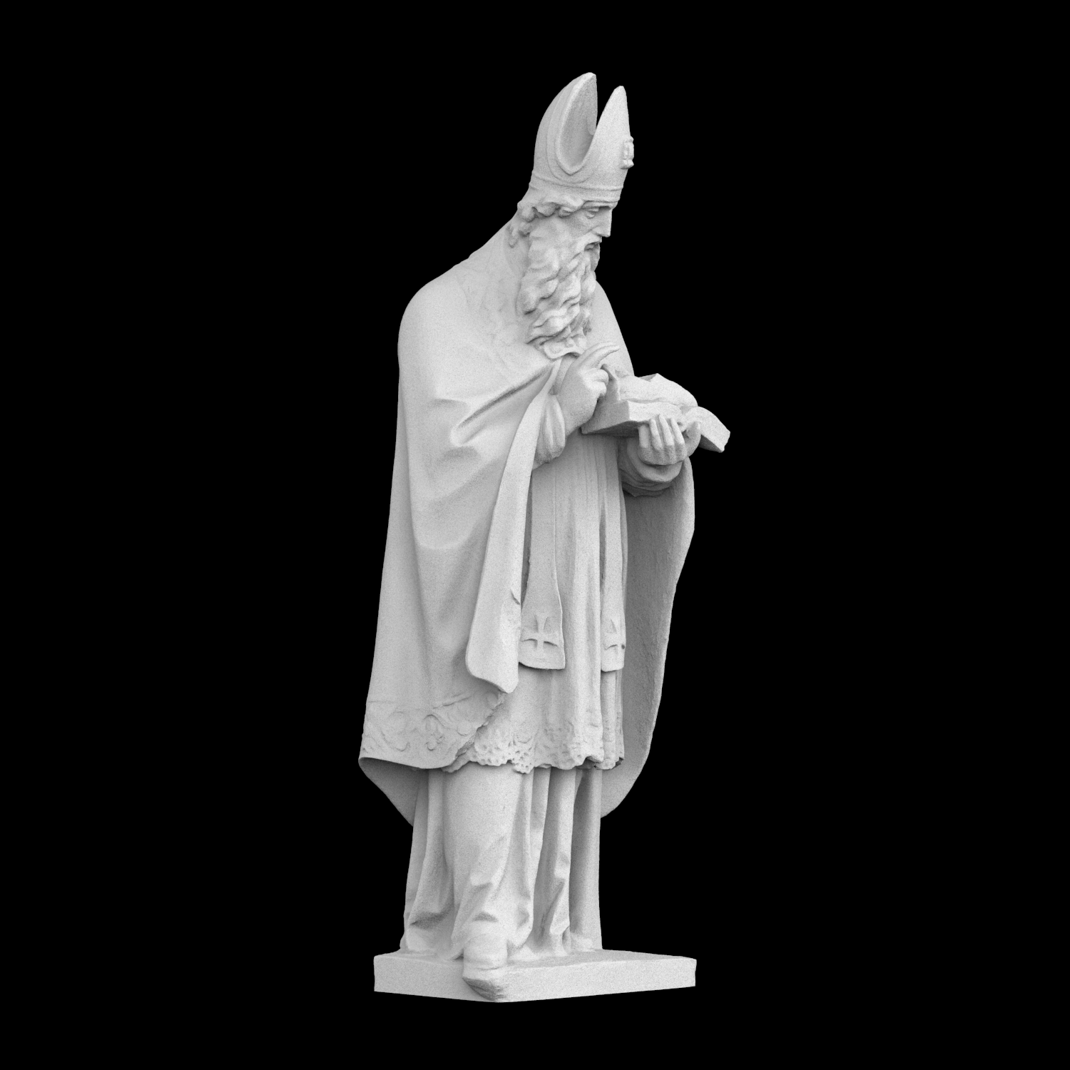 ประติมากรรม “รูปปั้นนักบุญอุลร - 3D Printing Resin บทวิจารณ์และราคา