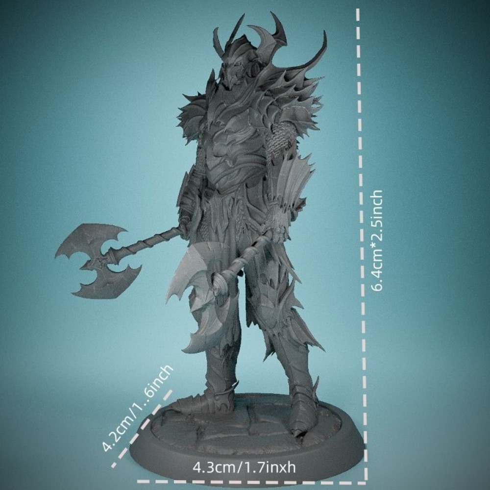 อัศวินปีศาจไร้ปีก 3D พิมพ์รูปป - 3D Printing Chess บทวิจารณ์และราคา