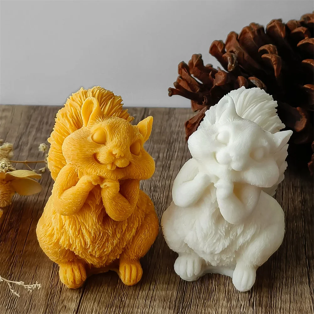 แม่พิมพ์ซิลิโคนรูปกระรอกน่ารัก - 3D Printing Epoxy Resin บทวิจารณ์และราคา