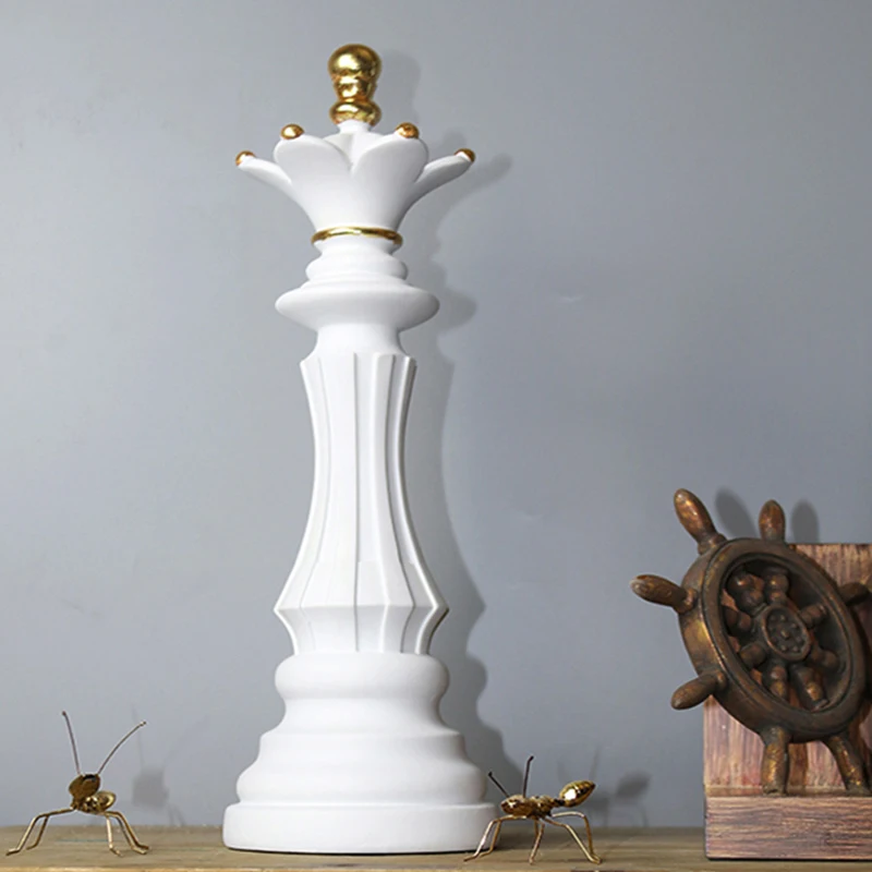 หมากรุกเรซิ่นเครื่องประดับตกแต - 3D Printing Chess บทวิจารณ์และราคา