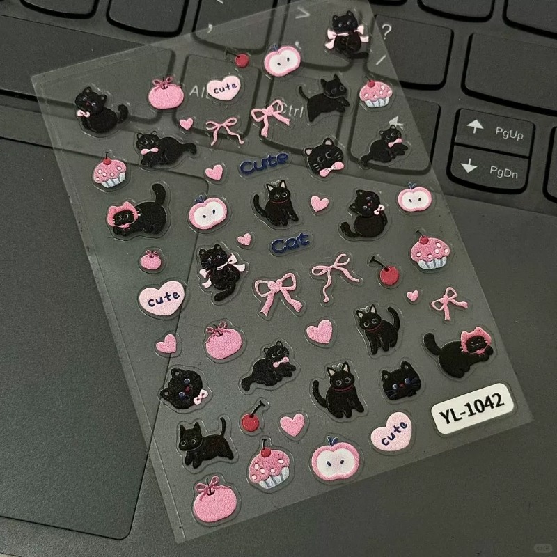 สติกเกอร์นูน 3 มิติ ลายแมวดำน่ - 3D Printing Epoxy Resin บทวิจารณ์และราคา