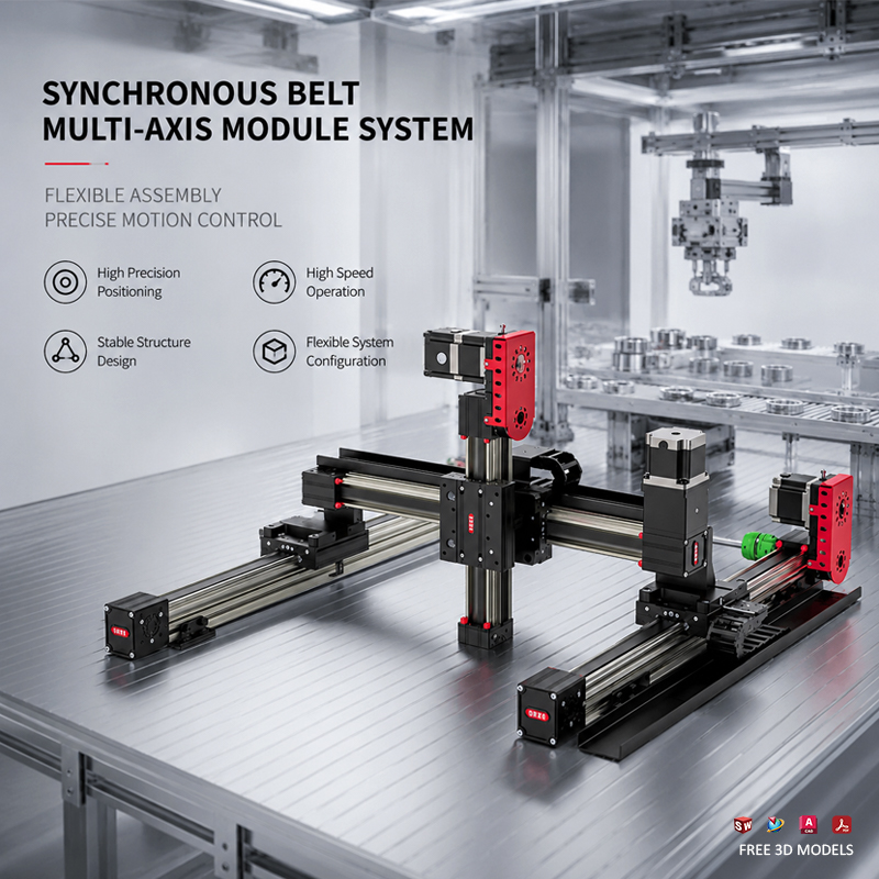 โมดูลสายพานเชิงเส้นแบบ Linear  - 3D Printing Laser Cutting บทวิจารณ์และราคา