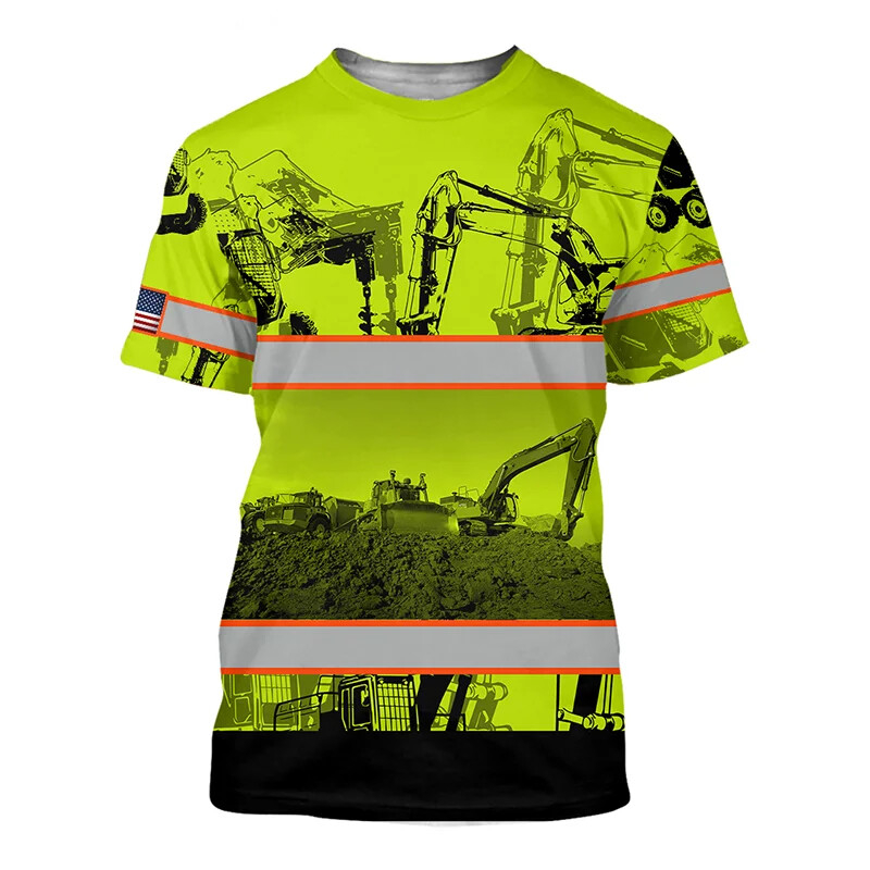 Excavator 3D พิมพ์เสื้อยืดสําห - 3D Printing Nerd บทวิจารณ์และราคา