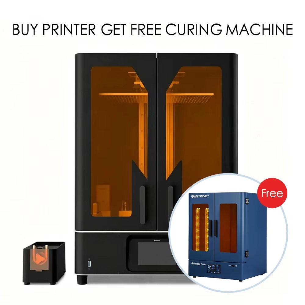 ANTINSKY Antmega Cure สถานีอบแ - 3D Printing Uv Sensitive Resin บทวิจารณ์และราคา