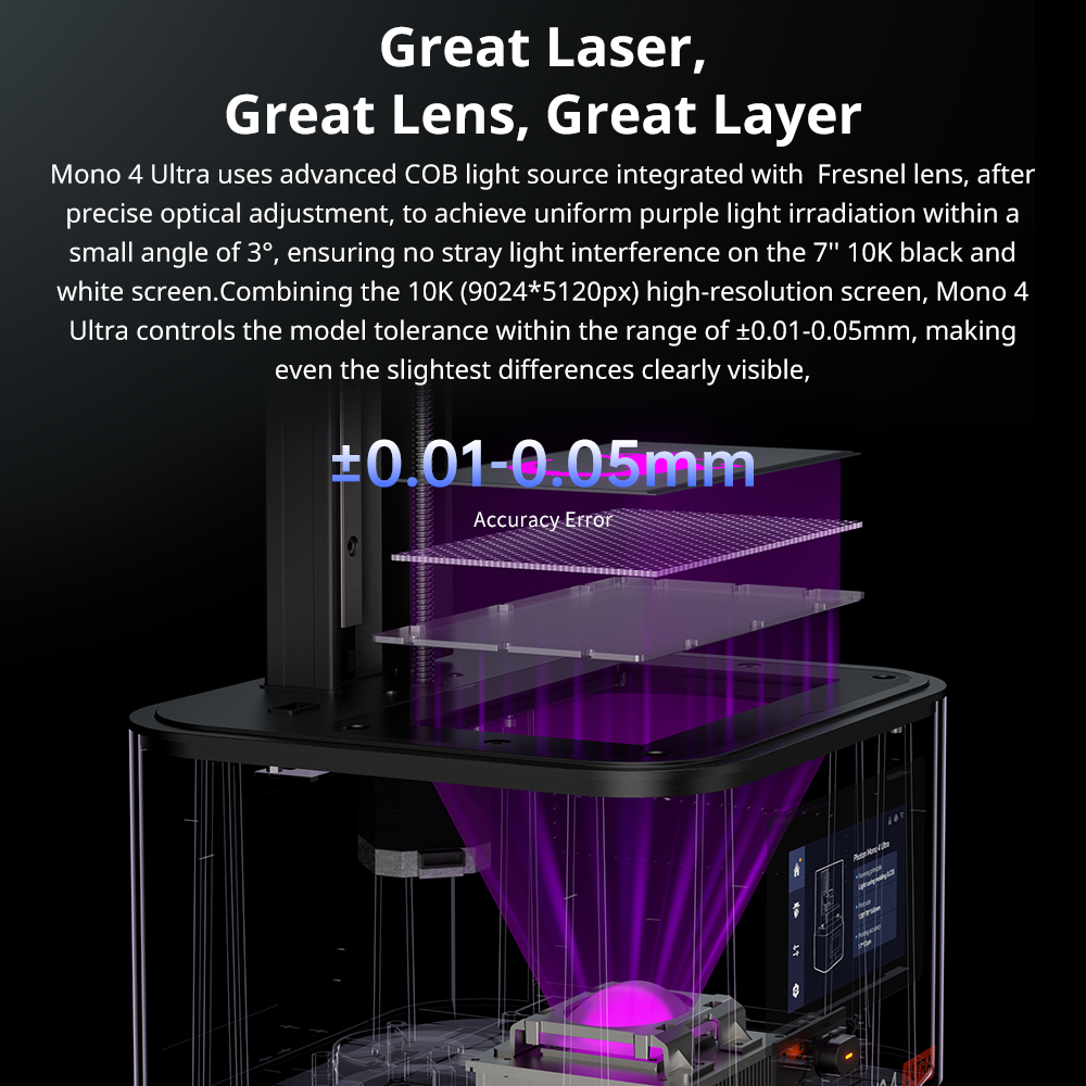 เครื่องพิมพ์ 3D ANYCUBIC Photo - 3D Printing Uv Sensitive Resin บทวิจารณ์และราคา